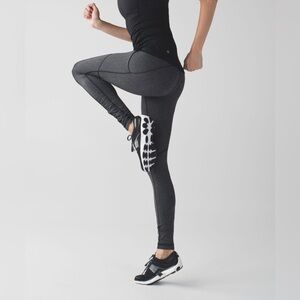 Lululemon Speed Tight IV in Herringbone Black Leggings Women’s US 6 $108